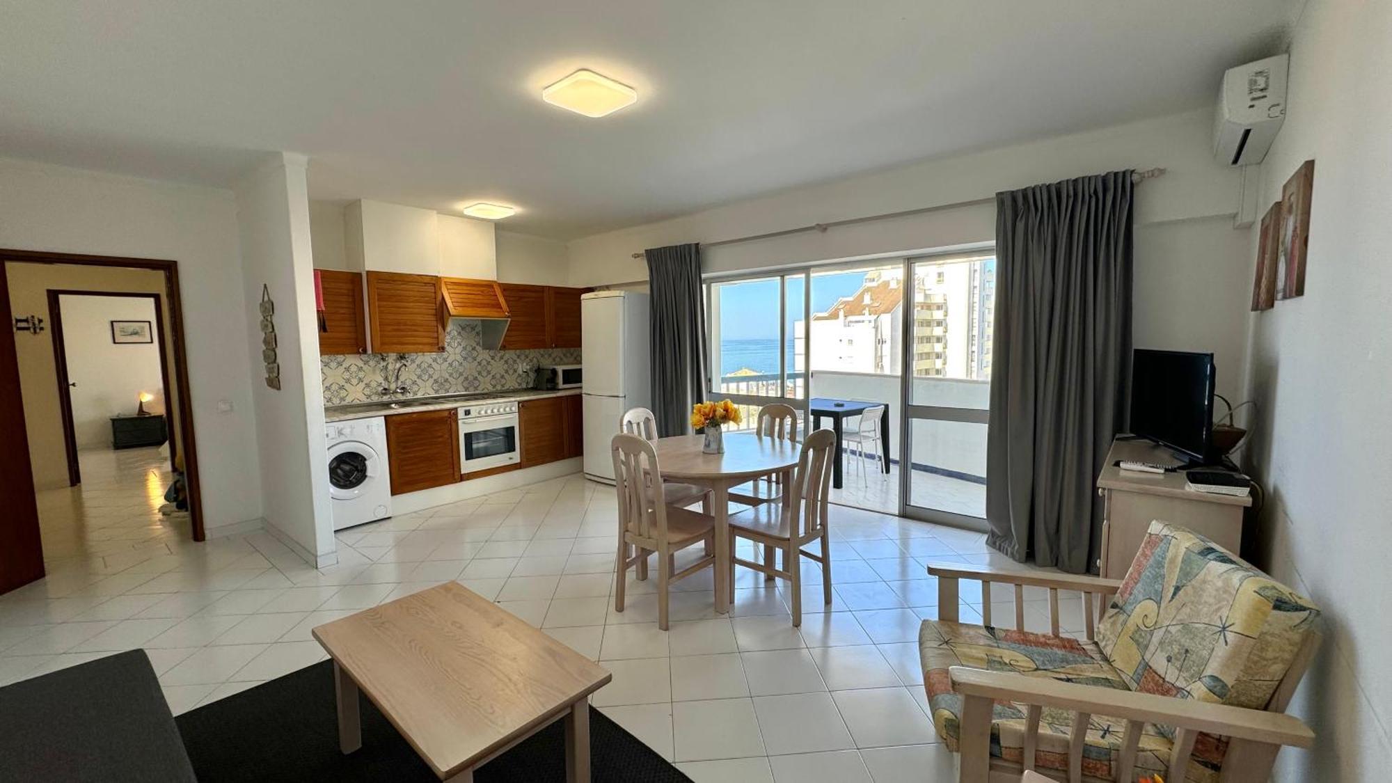 Apartament Da Rocha, 605 Concorde, Charming With Sea View, Internet And Parking, By Ig Portimão